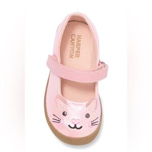 Harper Canyon pink cat Mary Jane flats size 10